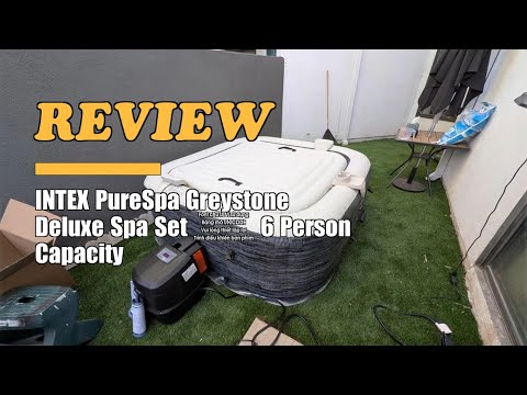 INTEX 28451EP PureSpa Greystone Deluxe 6-Person Spa Set - Review 2025