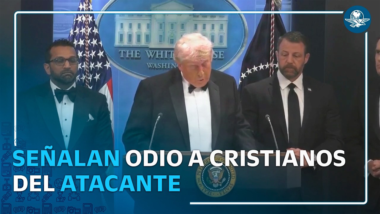 Ataque cena corresponsales: Agresor tenía odio anticristiano, según Trump