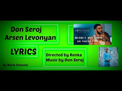 Lyrics- Don Seroj ft. Arsen Levonyan (Ari Parenq)