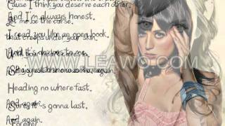 Katy Perry - Wish You The Worst With Lyrics