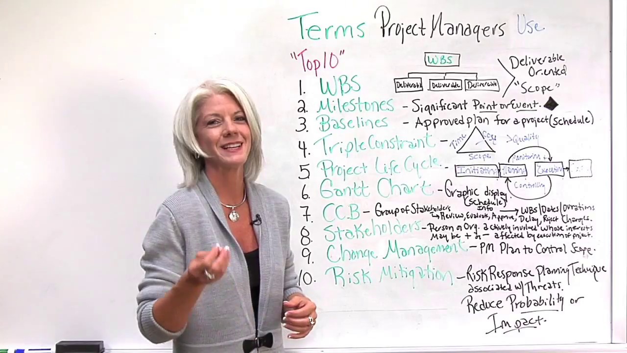 Top 10 Terms Project Managers Use