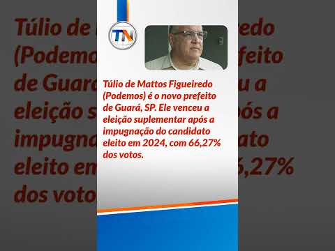 Guará Tem Novo Prefeito! Doutor Túlio é Eleito em Eleição Extraordinária