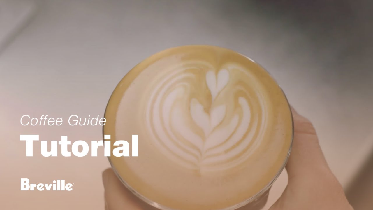 How to create latte art: the tulip & rosetta