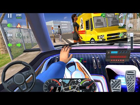 New Taxi Driver 3D - Sports Car City Rush Driving Games! Taxi Simulator - Car Game Android Gameplay