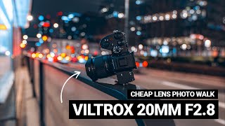 VILTROX 20mm F2.8 AF - Budget POV City Street Photography