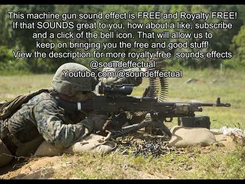 Turret Fire sound effect | No copyright | Royalty free | Free | Sound Effectual