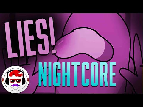 LIES - Among Us Animated Song | NIGHTCORE | Rockit Gaming & Dan Bull