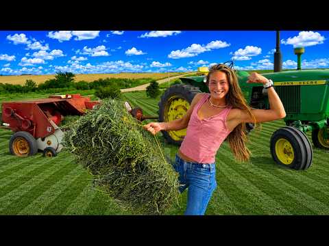 Baling My Lawn For The First Time Ever