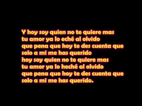 Tony Rosado - Te Eche Al Olvido Letra.