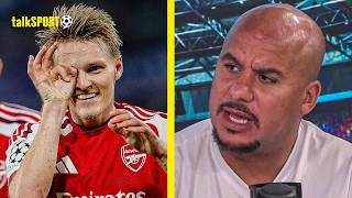 Gabby Agbonlahor PRAISES Martin Odegaard for his TOP Arsenal form!