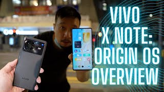 Vivo X Note Hands-On + OriginOS Overview -- 7-inch Screen!