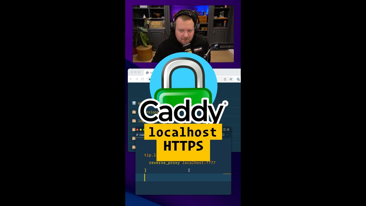 🔥 Proper Local HTTPS with Caddy Server