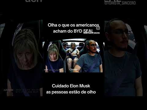 O que os AMERICANOS falaram do BYD Seal? 😅 #uber #motoristadeapp #motoristadeaplicativo
