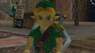 pov: you fall asleep in Clock Town in Zelda Majora's Mask & it's raining outside (Day 2 music)