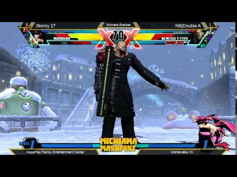 NB|Double A vs Skinny 27 - Michiana Mashfest Losers Bracket Ultimate Marvel vs Capcom 3