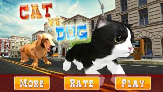 Dog vs Cat Survival Fight Game - Gameplay HD