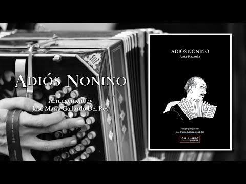 Adiós Nonino (A. Piazzolla) by José María Gallardo Del Rey