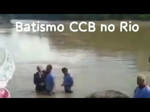 CCB batismo no rio em Tereza Cristina "hino" Cândido de Abreu