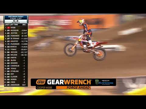 GEARWRENCH 450SX Supercross Top Performance - Round 17