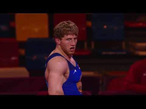 1/2 GR - 97 kg: M. KUOSMANEN (FIN) v. A. ALEKSANYAN (ARM)