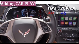 Adding Apple Carplay to 2014 Corvette C7, HMI 2.0 to 2.5