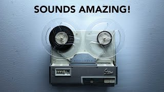 I found this amazing sounding reel to reel recorde