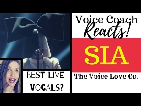 Voice Coach Reacts | Sia Best LIVE Vocals | Christi Bovee