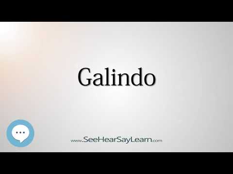 Galindo (How to Pronounce Cities of the World)💬⭐🌍✅