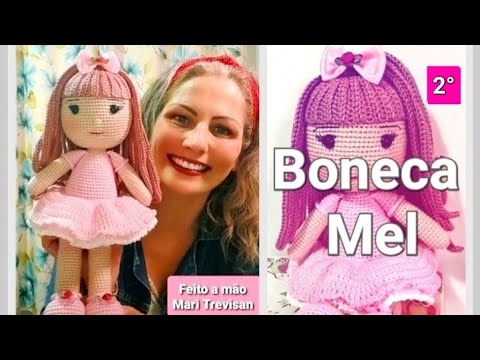 Boneca Mel - Amigurumi Passo a Passo 2/4
