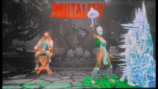 How to unlock Frost’s Kameo Brutality “Pin Kushion” in Mortal Kombat 1