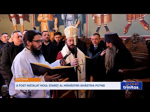 A fost instalat noul stareț al Mănăstirii Sihăstria Putnei