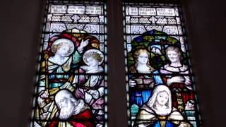 preview picture of video 'John McIntosh Memorial Stained Glass Window Parish Church Kinross Perthshire Scotland'