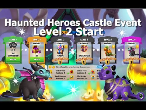Haunted Heroes Castle Event-Dragon Mania legends | Castle Event | DML