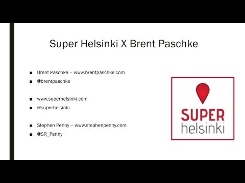 Super Helsinki X Brent Paschke (guitarist to Pharrell)