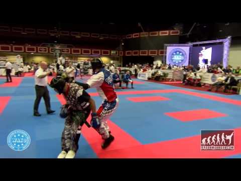 Julio Lugo USA v Petr Ksanda CZE WAKO World Champioships 2015