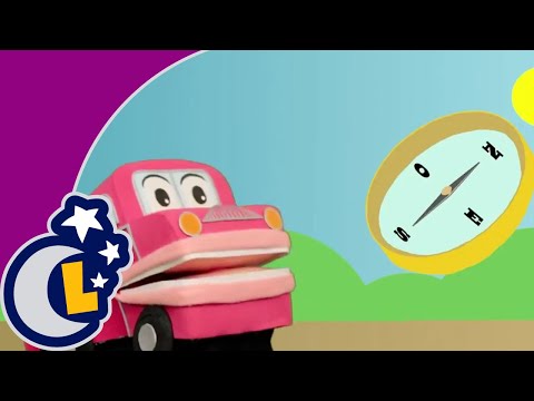 Los Puntos Cardinales . Este Oeste Norte Sur  . Barney El Camión . Video para niños #
