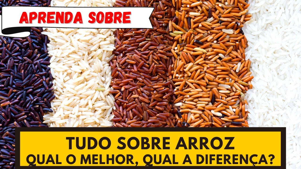 QUAL O MELHOR ARROZ? QUAL A DIFERENÇA ENTRE ELES? TUDO SOBRE ARROZ.