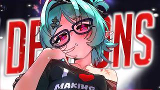 Nightcore - My Demons (Female Version) (Lyrics)