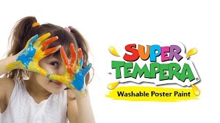 A Super Tempera school poster paint with strong true bright bold colours. FAS - Fine Art Supplies