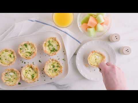 Mini Bacon and Cheese Quiches | Pillsbury