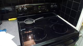 Kenmore Oven/Stove/Range - Self Cleaning Instructions - How-To 790.9601