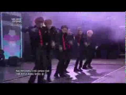 TEEN TOP Singing To Indonesian Song ~ She Is My Girl @KBS MUSIC BANK IN JAKARTA [130319]