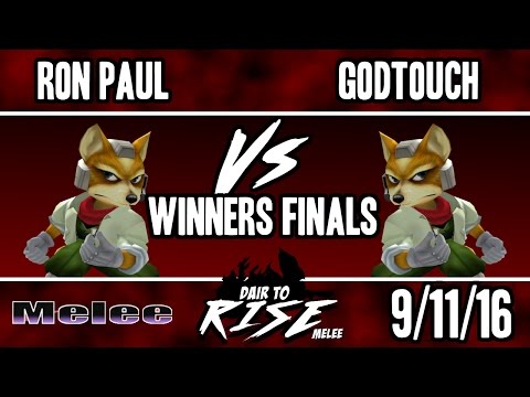 DtR 2 Melee Singles - Ron Paul (Fox) vs UG | NPT GodTouch (Fox) - Winners Finals