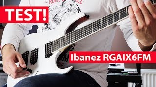 Video thumbnail for [TEST] Ibanez RGAIX6FM Iron Label by uptone.pl