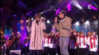 Chimene Badi, Christophe Willem &amp; Gospel Kids - Oh Happy Day @ Noël sous les étoiles