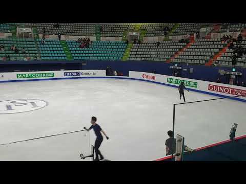 Figure Skating ISU Practice (차준환 Jun Hwan Cha /  Jin Boyang / Tomoki Richard Hiwatashi)