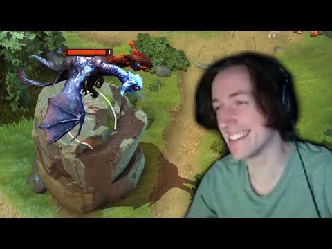 We cliffed a guy for 10 minutes (in 8k MMR)