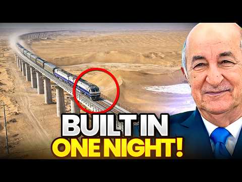 Algeria’s New 950KM Iron Railway Was Built Overnight