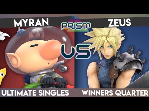 PRISM 200 - Myran (Olimar) vs. Zeus (Cloud) - Winners Quarter - Smash Ultimate Singles