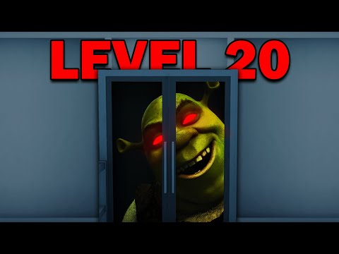 Shrek in the Backrooms - Level 20 "The Airport" Guide [NEW LEVEL]